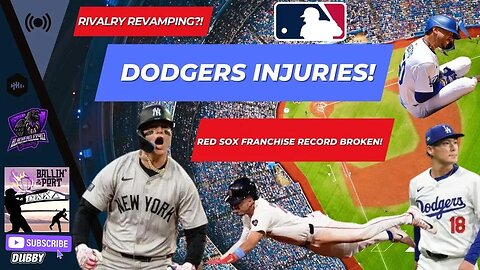 Red Sox Break Franchise Record | Alex Verdugo Goes Off | NL West Injuries | [Ballin' In The Port]