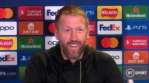 'We're really happy with Joao, when he's not TACKLING ANYBODY!' | Graham Potter | Chelsea v Dortmund