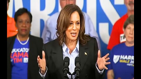 Watch Harris Unveils New ‘Fake Accent’ During Speech, Sparking Mixed Reactions