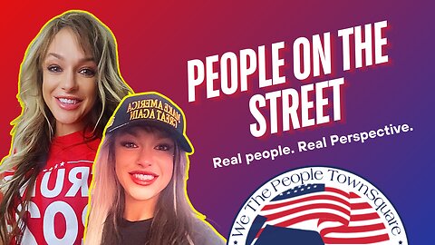 PEOPLE ON THE STREET with Meagan - WHAT'S YOUR VIEW?