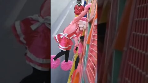 SUPER NINJAS, FOFÃO, FOFONA, PATATI E O MÁSKARA DANÇANDO NA CARRETA DA ALEGRIA TREM BALADA