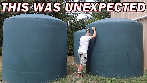 My Rainwater Harvesting System - This Was Unexpected