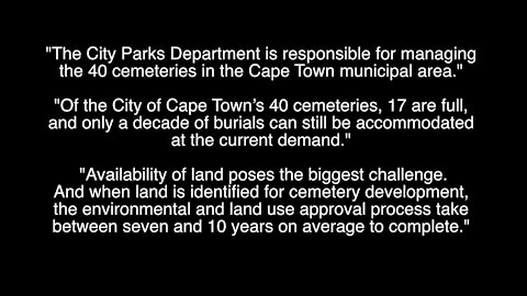 SOUTH AFRICA - Cape Town - Stikland Cemetery in Bellville (2Vx)