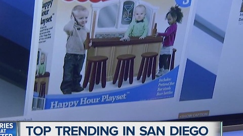 Social media outrage over 'Fisher-Price Happy Hour Playset'