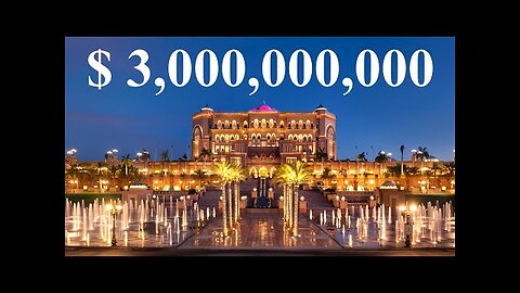 Emirates Palace, 7-Star Luxury Hotel Abu Dhabi UAE, $3 Billion Hotel (full tour in 4K)