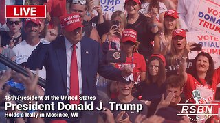 LIVE: President Donald J. Trump Holds a Rally in Mosinee, WI - 9/7/24