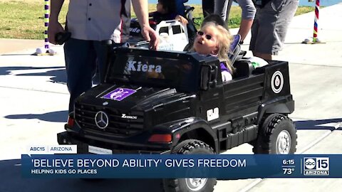 'Believe Beyond Ability' gives freedom