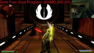 Ahsoka Tano VS Darth Vader In A Battle With Live Commentary In Star Wars Jedi Knight Jedi Academy