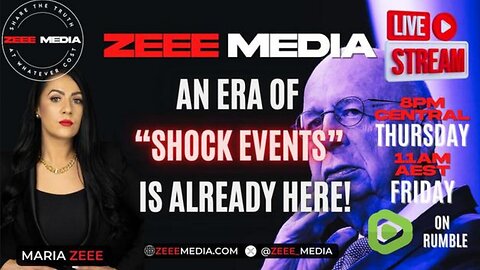 An Era Of "SHOCK EVENTS" Is Already Here! (8.29.24) -MARIA ZEEE