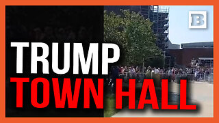 Massive Line for Trump-Hannity Town Hall in PA Capital