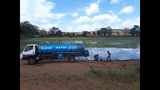 Man Brings Truckloads Of Water To Animals In Drought