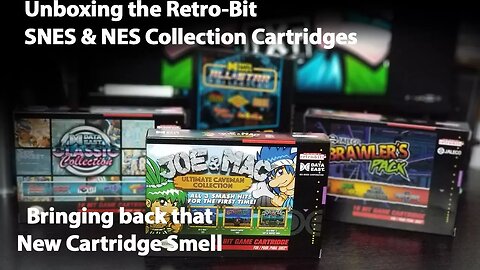 NEW SNES & NES CARTRIDGES! Attack of the Retro! Unboxing the Retro Bit NES and Super NES Multi Carts