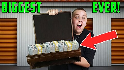 BIGGEST JACKPOT EVER! $810 BEST Storage Unit Finds For HUGE PROFIT! HUGE ROI! Storage Unit Finds