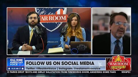 Facebook & TikTok Fact Checker Alen Duke Gets Grilled on the War Room - 2285