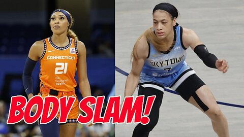 Chennedy Carter SLAMS Dijonai Carrington To The Ground And Chicago Sky BRAWL In The Locker Room?