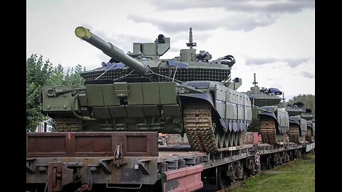 Russia Receives New T-90M Tanks Fitted With The latest Anti Drone Protection System