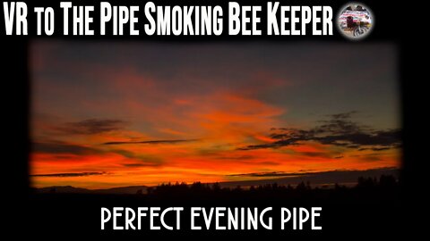 VR to @the pipe smoking bee keeper