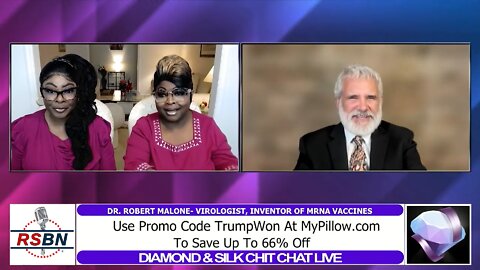 Diamond & Silk Chit Chat Live Joined by: Dr. Robert Malone 9/6/22