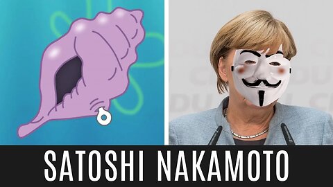 🐚 Angela Merkel ist Satoshi Nakamoto | Magische Miesmuschel klärt auf! #shorts