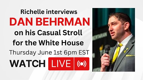 Interview with Dan Behrman on his Casual Stroll to the White House