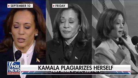 Kamala Harris is something President Trump will never be — a phony politician. Watch this 👇