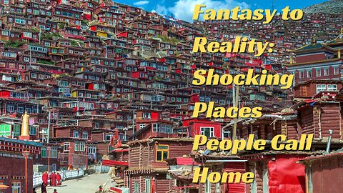 Fantasy to Reality: Shocking Places People Call Home