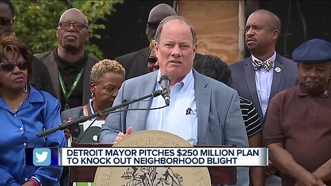 Duggan to ask voters to approve $250M to remove all residential blight in Detroit