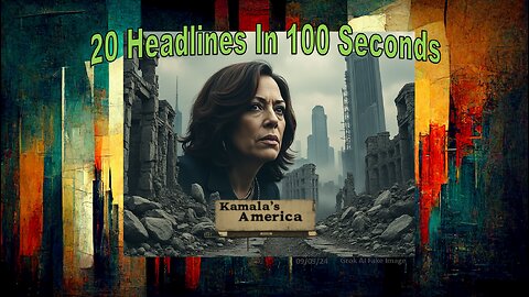 FlashCard Headlines In 100 Seconds: Politics & News 9/9/2024