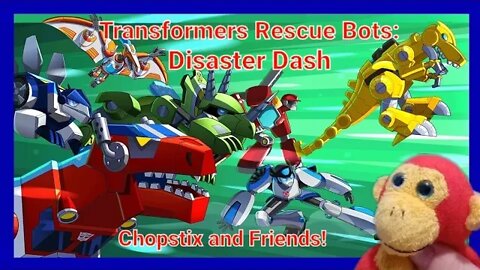 Chopstix and Friends! Transformers Resecue Bots: Disaster Dash part 1! #gamingvideos #gaming