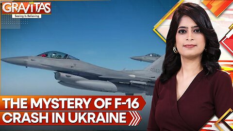 Russia-Ukraine war: F-16 Fighter Jet Crash in Ukraine: Russian Attack or Friendly Fire? | Gravitas