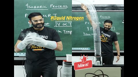 Can liquid nitrogen be drunk? #theoryofphysics #liquidnitrogen