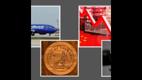 Southwest Flight Cancellations, BOE Rate Cut, Who Survives A Dollar Default? Is China Collapsing?