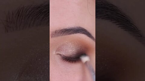 Soft Glam Eye Makeup Look #Shorts