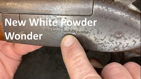 Sears White Powder Shotgun - Refreshed