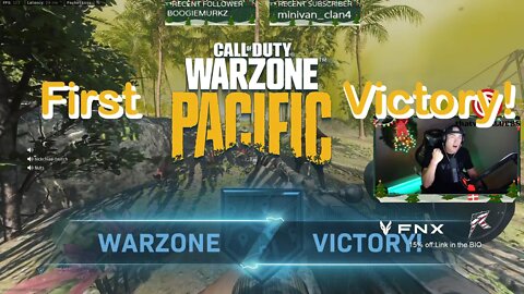 First Warzone Pacific Victory! Lobby Had No Chance! | Call of Duty: Warzone/Pacific/Caldera #shorts