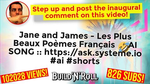 Jane and James - Les Plus Beaux Poèmes Français 🤣 AI SONG :: https://ask.systeme.io #ai #shorts