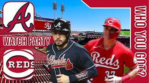 Atlanta Braves vs Cincinnati Reds | Live Play by Play & Reaction Stream 3D Sim | MLB 2024 Gm 151