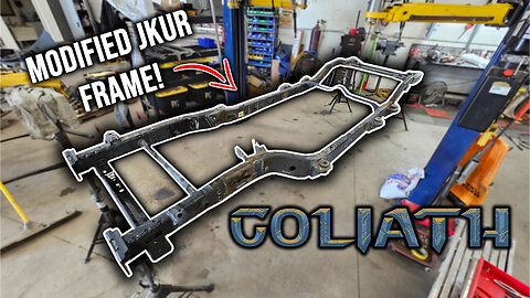 We Strip The Frame Down And Install Mall Rated Brackets #GOLIATH Ep. 4