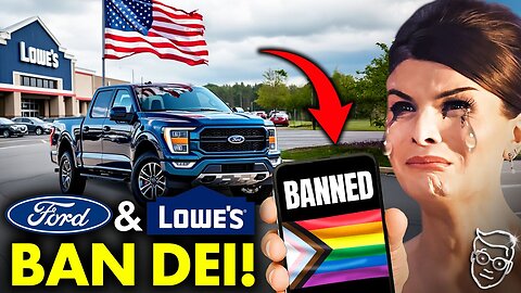 VICTORY! Ford and Lowes SURRENDER & APOLOGIZES for WOKE Activism, ENDS DEI in FEAR of Being EXPOSED