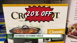 Don't Waste Your Money: Scoring October deals