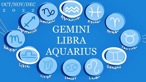 AIR SIGNS: Gemini / Libra / Aquarius 🌬 The Next 3 Months (Oct, Nov, Dec) — Last Minute [Major] Changes for a Major Life Detour!