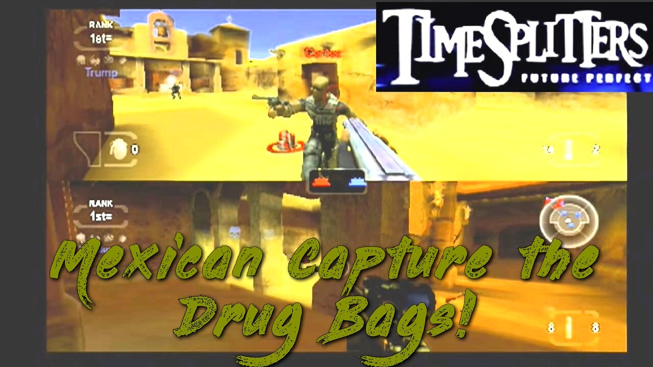 TimeSplitters: Future Perfect- PS2- Split Screen Multiplayer- Mexican ...