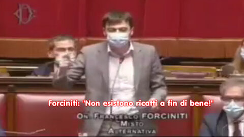 Forciniti: "Non esistono ricatti a fin di bene!"