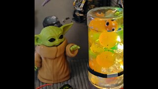 Grogu baby Yoda habitat Mandalorian