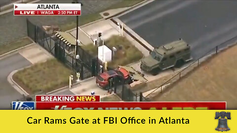 Car Rams Gate at FBI Office in Atlanta