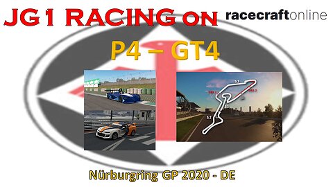 JG1 RACING on RCO - P4 - GT4 - Nürburgring GP 2020 - DE