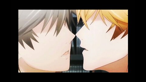 yaoi funny fail kiss scene /lgbtq / anime / fail / cute couple