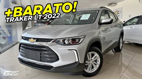 CHEVROLET TRACKER LT 1.0 TURBO 2022 FICHA TÉCNICA E DETALHES DA VERSÃO DE ENTRADA AUTOMÁTICA