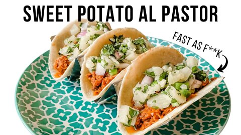 How to make Sweet Potato Al Pastor & Homemade Corn Tortillas