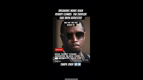 DIDDY HAS BEEN ARRESTED IN MANHATTAN NY